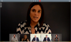 telepresence or overlay or speaker large
