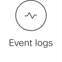 Event logs button
